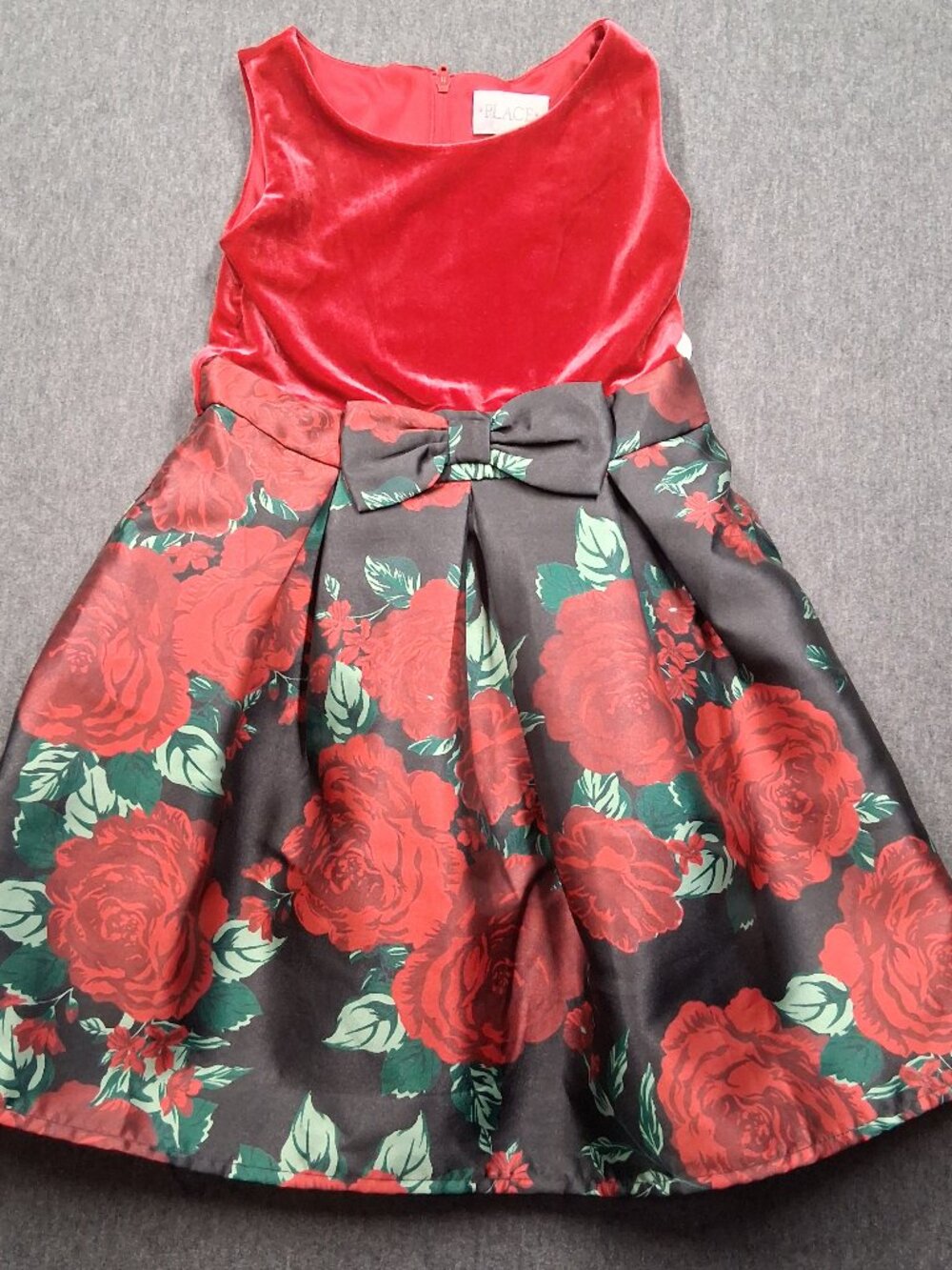 Girls dress, Place, size 5, red and black, new with tags